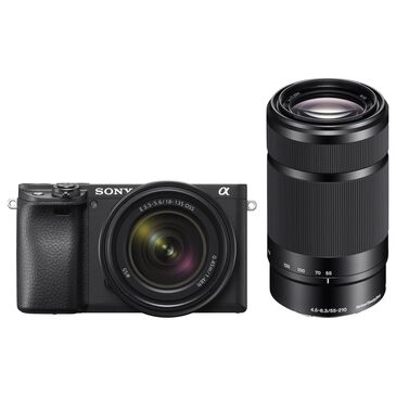 Sony Alpha A6400 Mirrorless Digital Camera with 18-135 mm and E 55-210 mm F4.5-6.3 OSS Lens in Black, , large