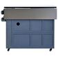 HOMLUX 41.9" Outdoor Extendable Kitchen Island in Gray, , large