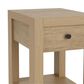 Shannon Hills Davie 1-Drawer Chairside Table in Pale Oak, , large