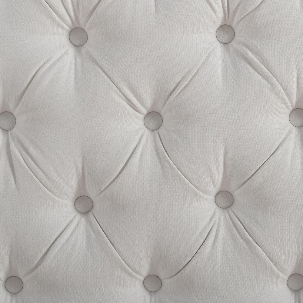 Jennifer Taylor Home Marcella Queen Upholstered Bed in Bright White NFM