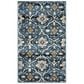 Safavieh Amsterdam AMS113M-4 4" x 6" Blue/Creme Area Rug, , large