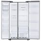 Samsung 28 Cu. Ft. Smart Side-by-Side Refrigerator in Stainless Steel, , large