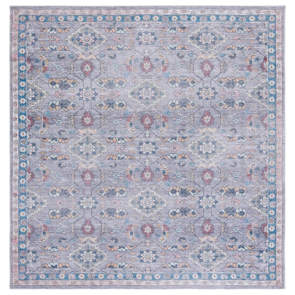 Safavieh Serapi Traditional 6"7" Square Grey and Beige Area Rug, , large