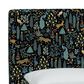 Rifle Paper Co Crafted by Cloth & Company Elly Full Headboard in Menagerie Black, , large