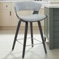 Armen Living Jagger Counter Height Stool in Black, , large
