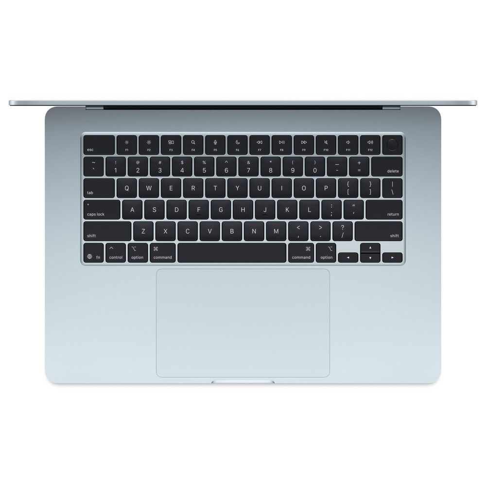Apple MacBook Air 15-inch Laptop M4 chip - 10 Core CPU - 10 Core GPU - 24GB Memory - 512GB SSD - Sky Blue &#40;Latest Model&#41;, , large