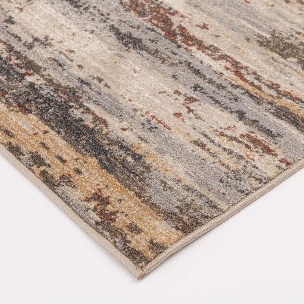 Central Oriental Montville Kenliani 7&#39;10 x 9&#39;10 Sand and Storm Area Rug, , large