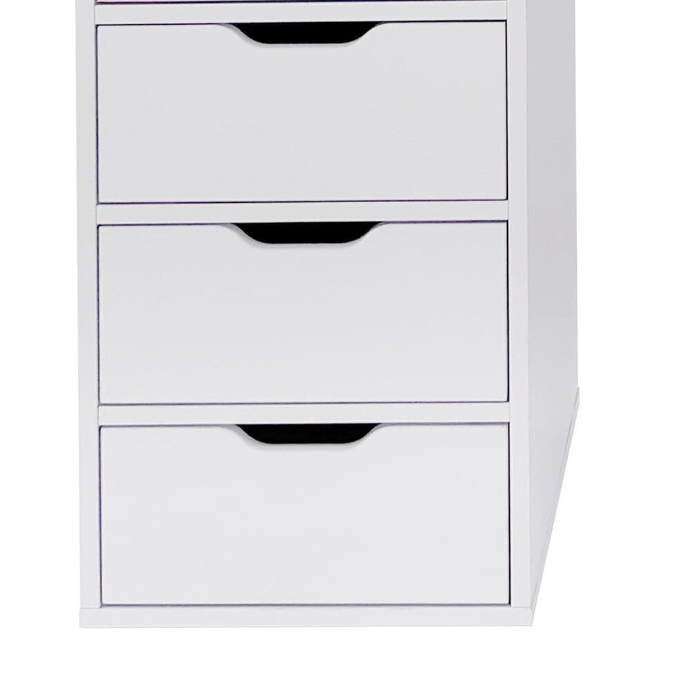 Impressions Vanity RGB Light Vanity and Mirror without Seat in White, , large