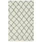 Safavieh Dallas Shag SGD258J-3 3" x 5" Ivory/Seafoam Area Rug, , large