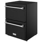 Thor Kitchen Gordon Ramsay 5.4 Cu. Ft. Undercounter Drawer Refrigerator with Stainless Steel Handle Kit in Black, , large