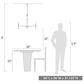 Golden Lighting Landon 6-Light Chandelier in Matte Black, , large
