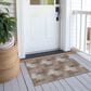Dalyn Rug Company Soft Essentials Chevron Mocha 2"6" x 3"10" Area Rug, , large