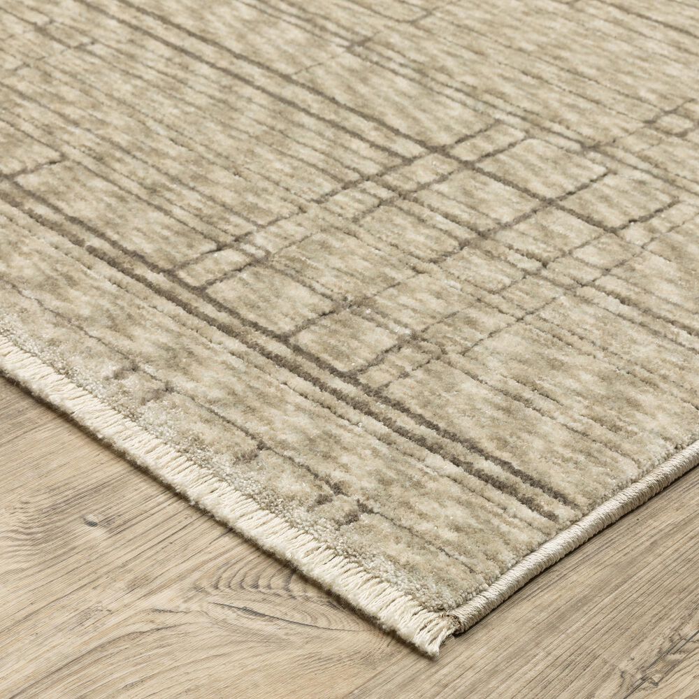 Oriental Weavers Capella Beige and Brown 3&#39;3&quot; x 5&#39; Area Rug, , large