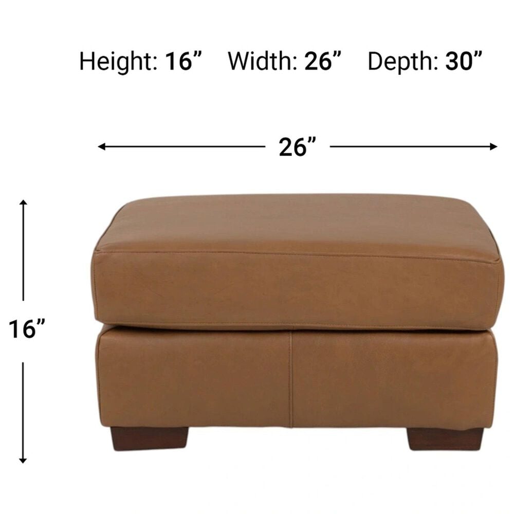 Marlowe Home Ottoman in Pancho Camel, , large