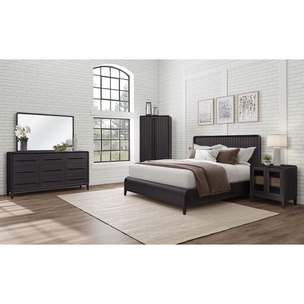 Sterling Timber Elure Rectangular Dresser Mirror in Peppercorn, , large