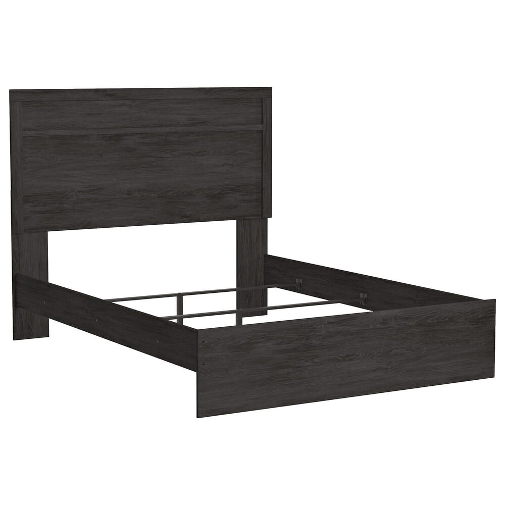 Ashley Belachime Queen Panel Bed in Dark Charcoal, , large