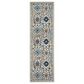 Safavieh Evoke EVK210C 2"2" x 5" Ivory and Blue Runner Rug, , large