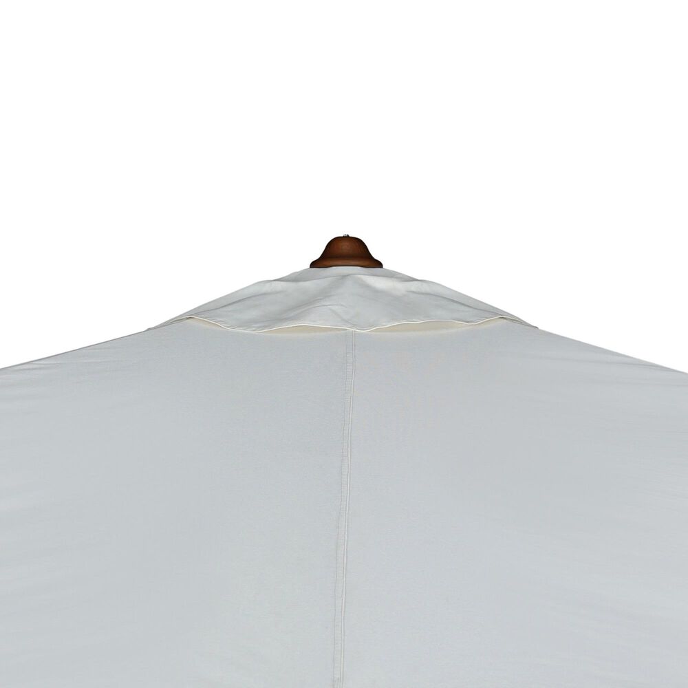 Four Hands Baska 7' x 9.8' Outdoor Rectangular Umbrella without Base in Arashi Salt, , large