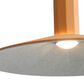 Golden Lighting Faroe 20" 1-Light LED Pendant in Earth Yellow and Grey, , large