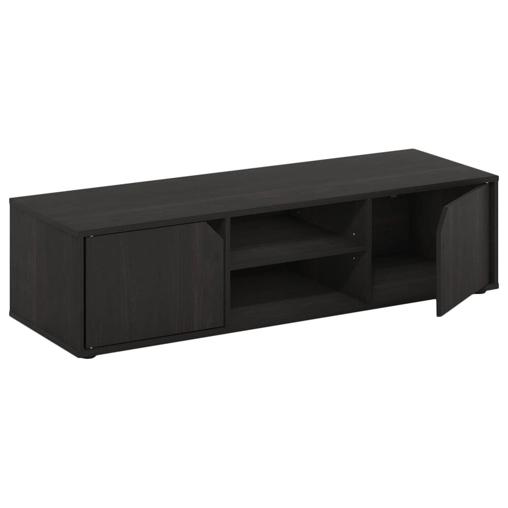 HOMLUX 47.2" TV Stand with 2-Door in Espresso, , large