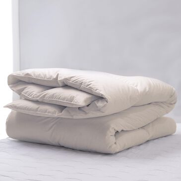 Allied Home 100% Organic Cotton Queen Comforter in White, , large