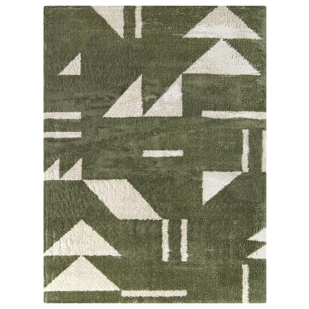 Balta Rugs Johan 5"3" x 7" Green Area Rug, , large