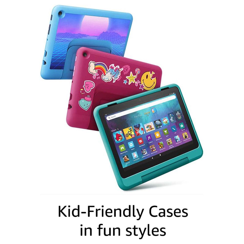 Amazon Fire HD 8 Kids Pro (2022) 8" HD Tablet 32 GB in Rainbow Universe WiFi NFM