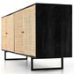Four Hands Prescott Carmel Sideboard in Black Wash, Natural and Charcoal Grey, , large