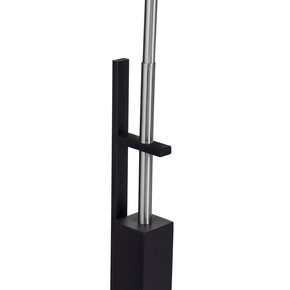 Crestview Collection Arch Floor Lamp in Silver and Black, , large