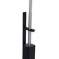 Crestview Collection Arch Floor Lamp in Silver and Black, , large