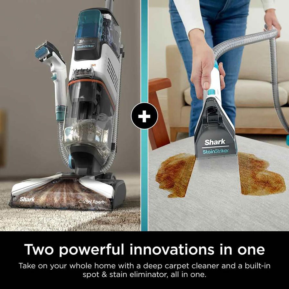 Shark CarpetXpert with StainStriker Upright Deep Carpet Cleaner in Teal, , large