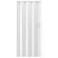Rta Products Llc Loft Series 48" Premium Double Walled PVC Foldable Accordion Doors in White Oak, , large