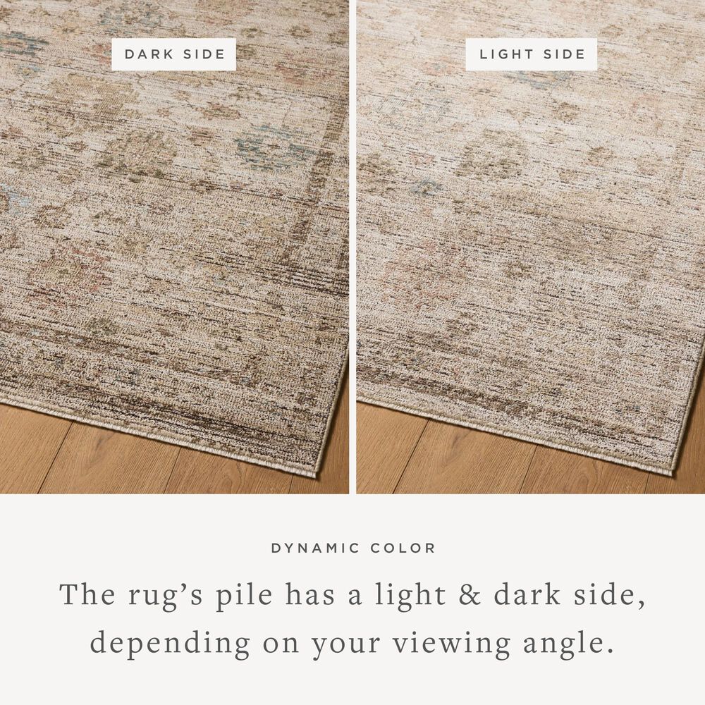 Loloi Priscilla Ivory and Multicolor 3&#39;6&quot; x 5&#39;3&quot; Area Rug, , large