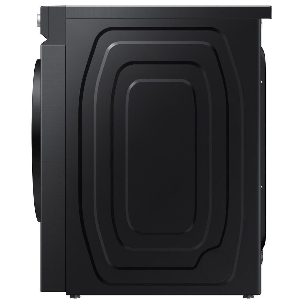 Samsung Bespoke 5.3 Cu. Ft. Front Load Washer and 7.6 Cu. Ft. Electric Dryer Laundry Pair with Stacking Kit in Brushed Black, , large
