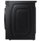 Samsung Bespoke 5.3 Cu. Ft. Front Load Washer and 7.6 Cu. Ft. Electric Dryer Laundry Pair with Stacking Kit in Brushed Black, , large
