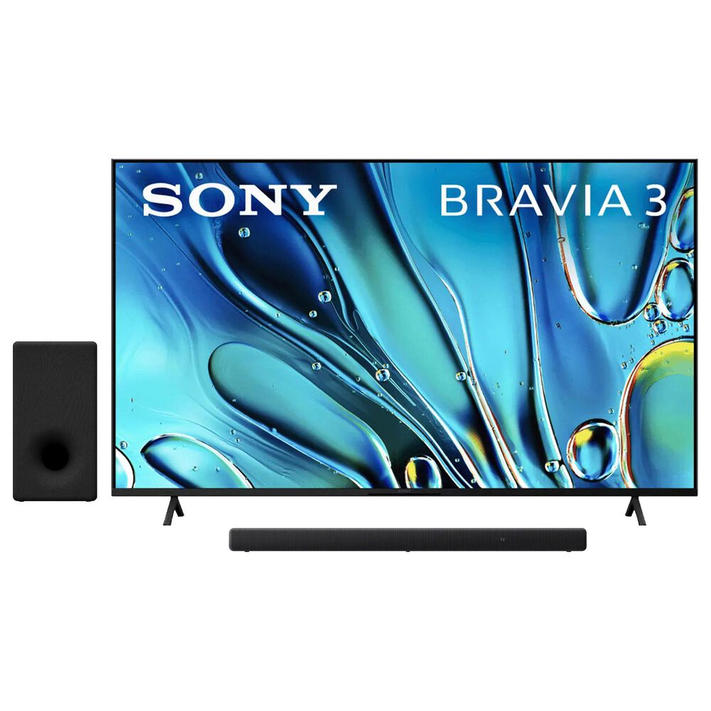 Sony *75 4K LED TV W/SOUNDBAR SYS, , large