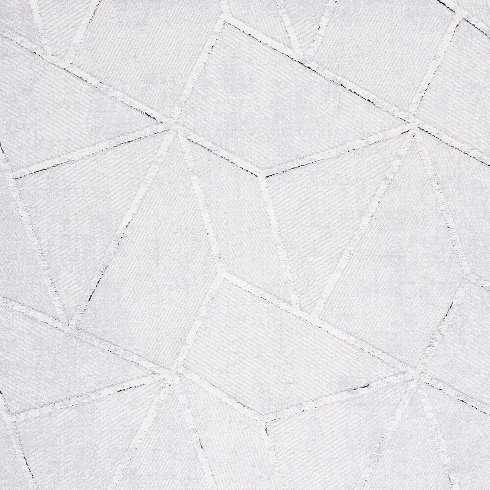 Safavieh Marrakesh MRK552F 2&#39;2&quot; x 6&#39; Grey and Ivory Runner, , large