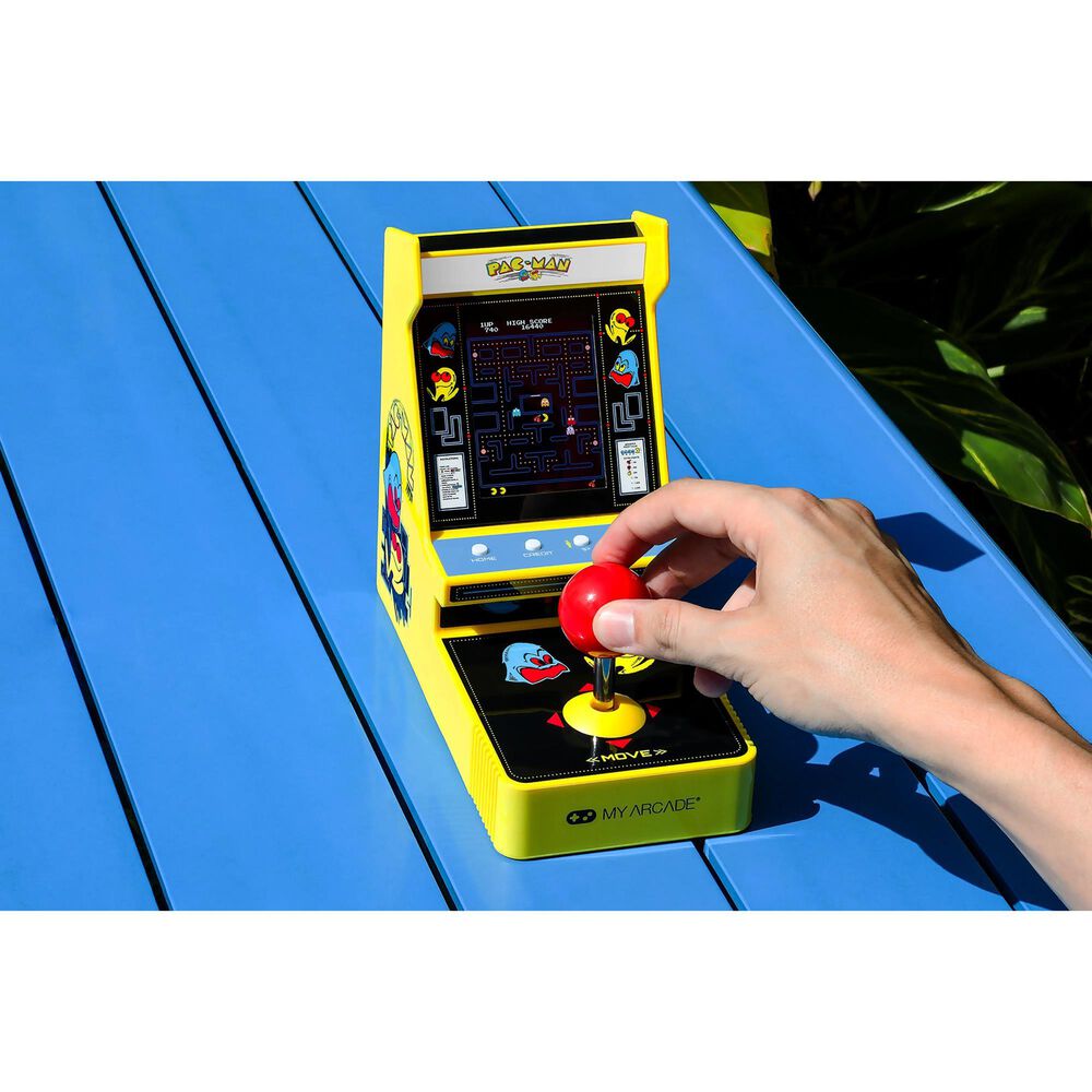 My Arcade Joystick Player Pac-Man Portable Retro Arcade Game in Yellow, , large