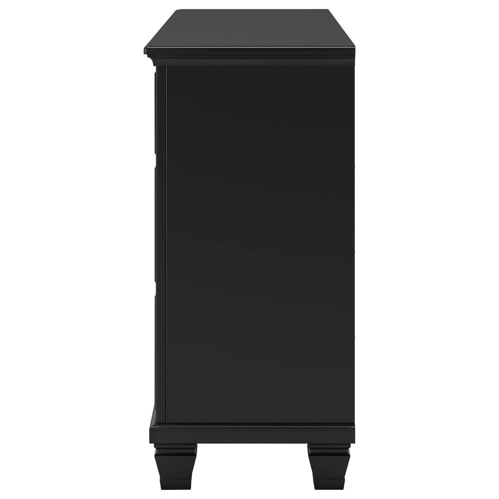 Ashley Lanolee 7-Drawer Dresser with Mirror in Black, , large