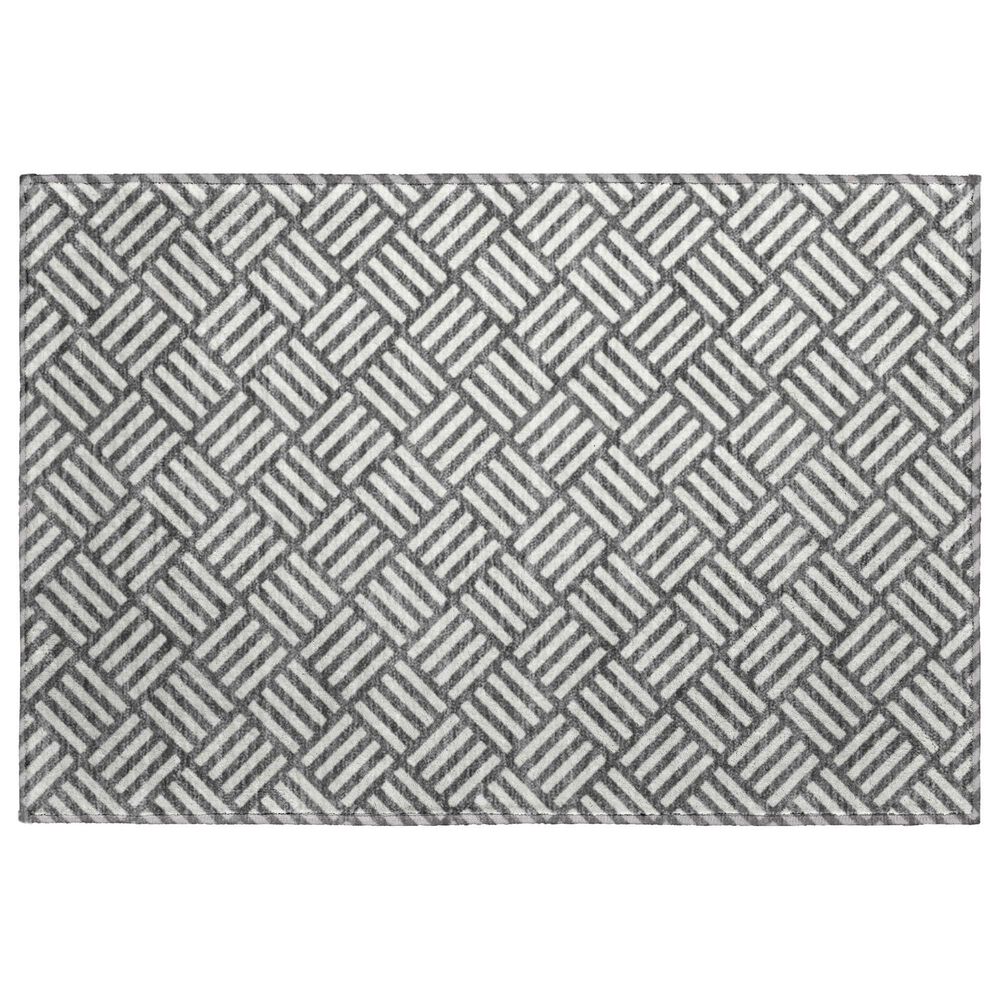Dalyn Rug Company The Reserve TR3 Charcoal 2"6" x 3"10" Indoor/Outdoor Area Rug, , large
