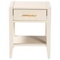 Baxton Studio Primrose 1-Drawer Nightstand in Ivory, , large