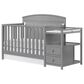 Oxford Baby Pearson Crib and Changer in Dove Gray, , large