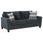Ashley Abinger Stationary Queen Sofa Sleeper in Smoke, , large