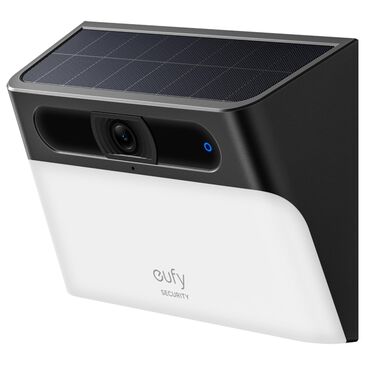 eufy S120 Solar Wall Light Cam in Black, , large