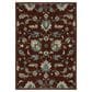 Oriental Weavers Capella Red and Multicolor 3"3" x 5" Area Rug, , large