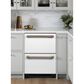 Cafe 5.7 Cu. Ft. Built-In Dual-Drawer Refrigerator in Matte White, , large