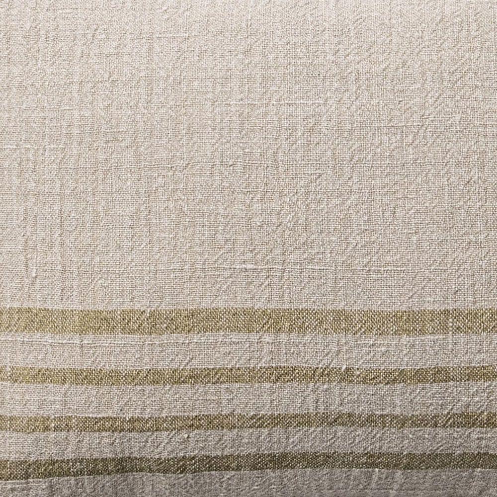 Classic Home VC Newport 14" x 20" Lumbar Throw Pillow in Olive Green, , large