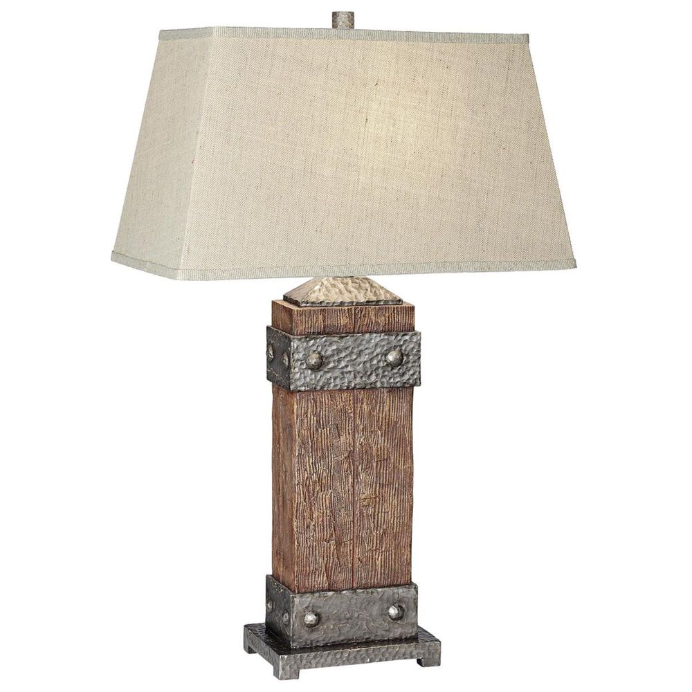 Pacific Coast Lighting Rockledge Table Lamp in Dark Fruitwood, , large