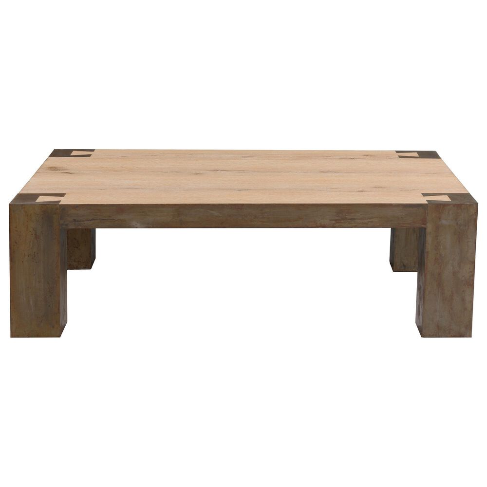 Fairfield Chair Wyatt Rectangular Cocktail Table in Natural, , large