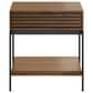 BDI Cora End Table in Natural Walnut and Black, , large